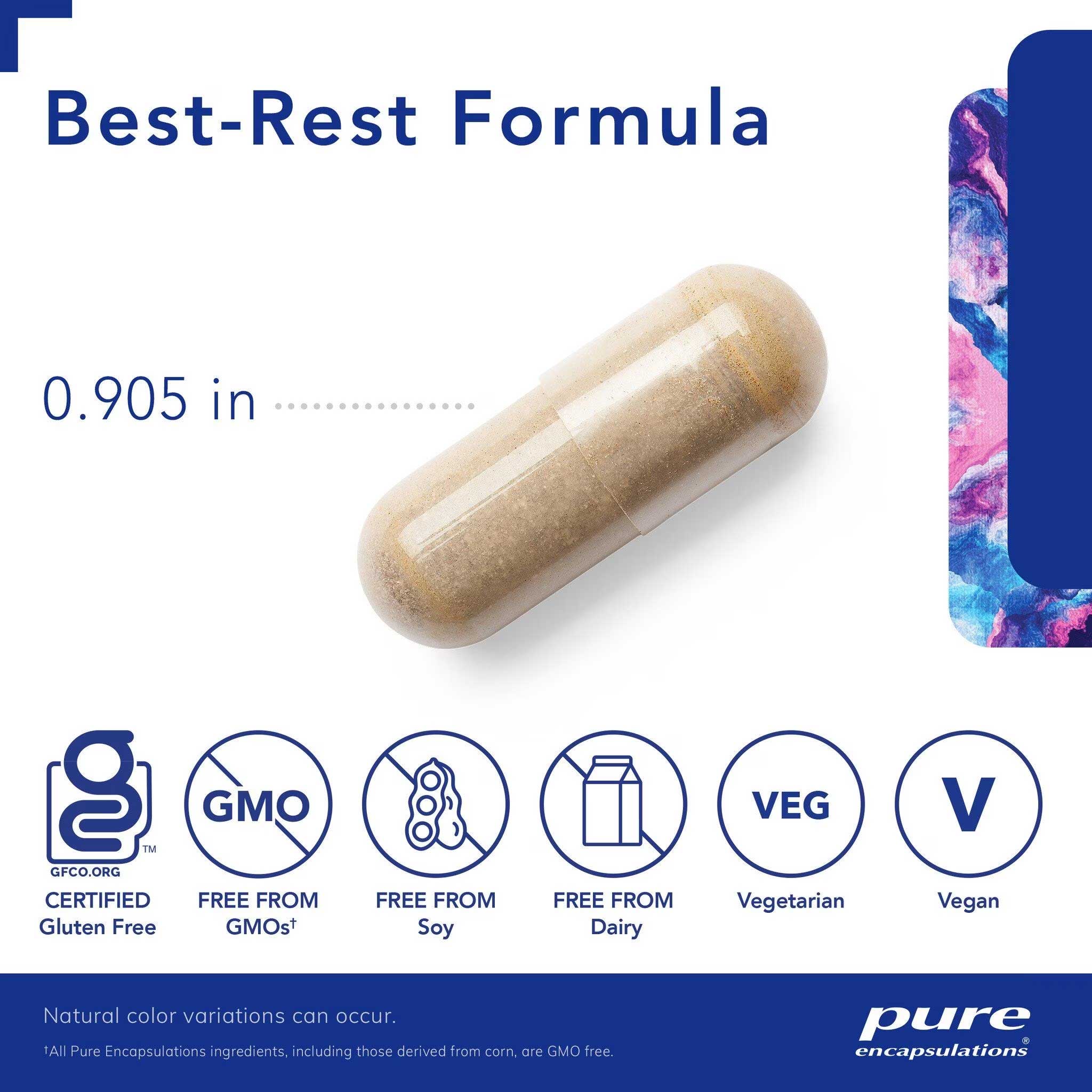 Pure Encapsulations Best-Rest Formula