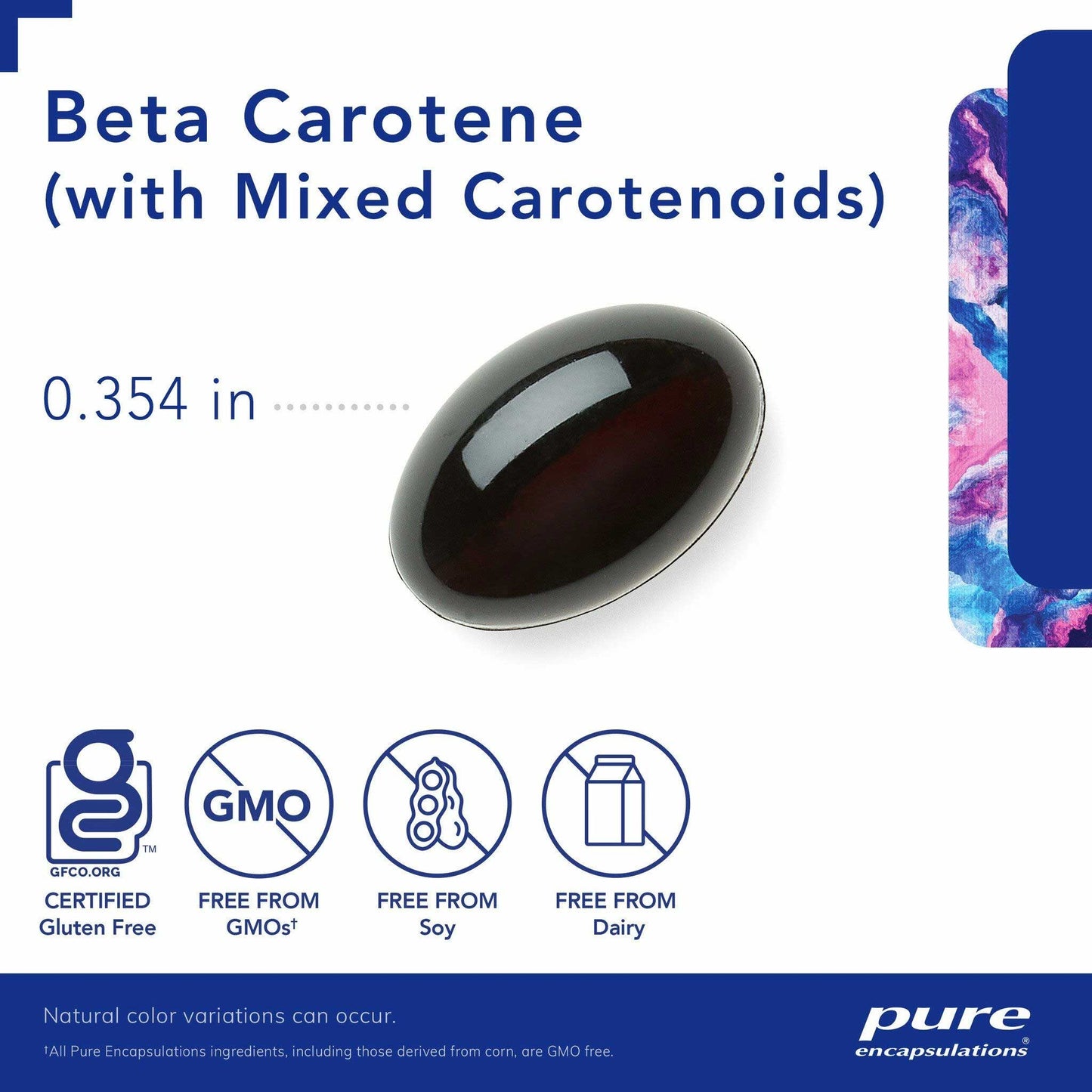 Pure Encapsulations Beta Carotene