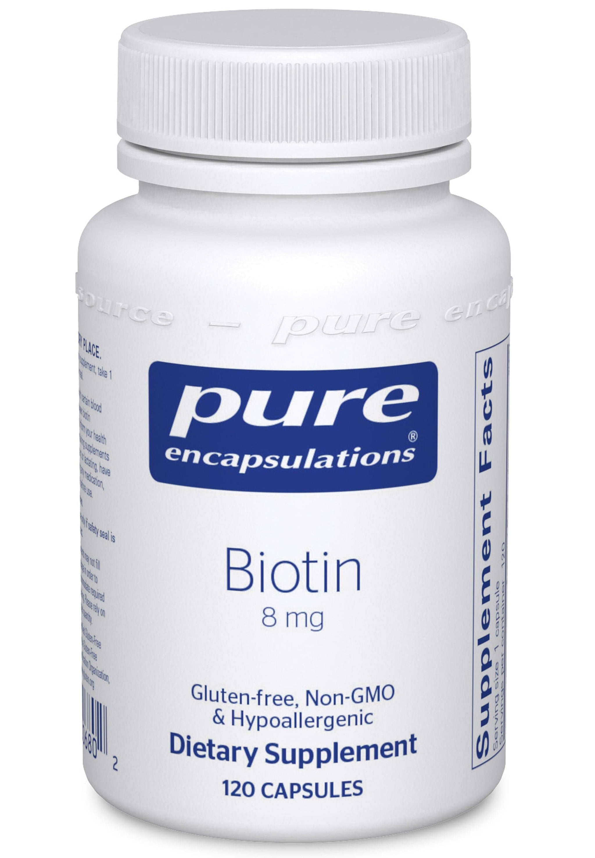 Pure Encapsulations Biotin 8 mg