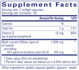 Pure Encapsulations Black Currant Seed Oil