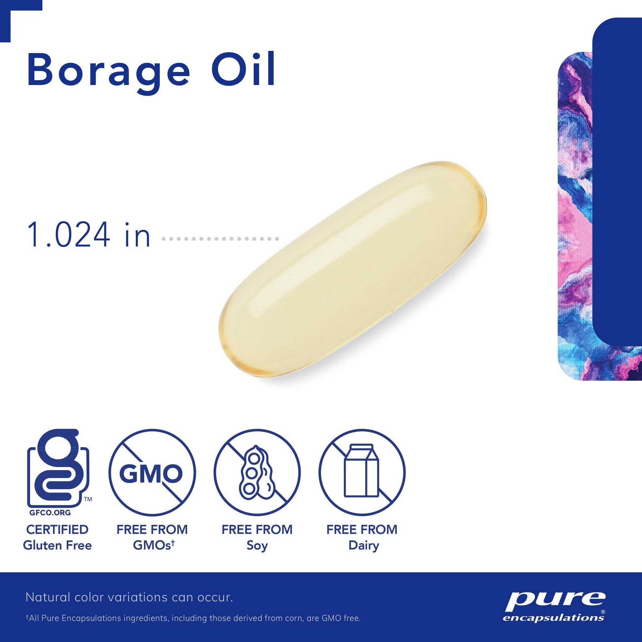 Pure Encapsulations Borage Oil