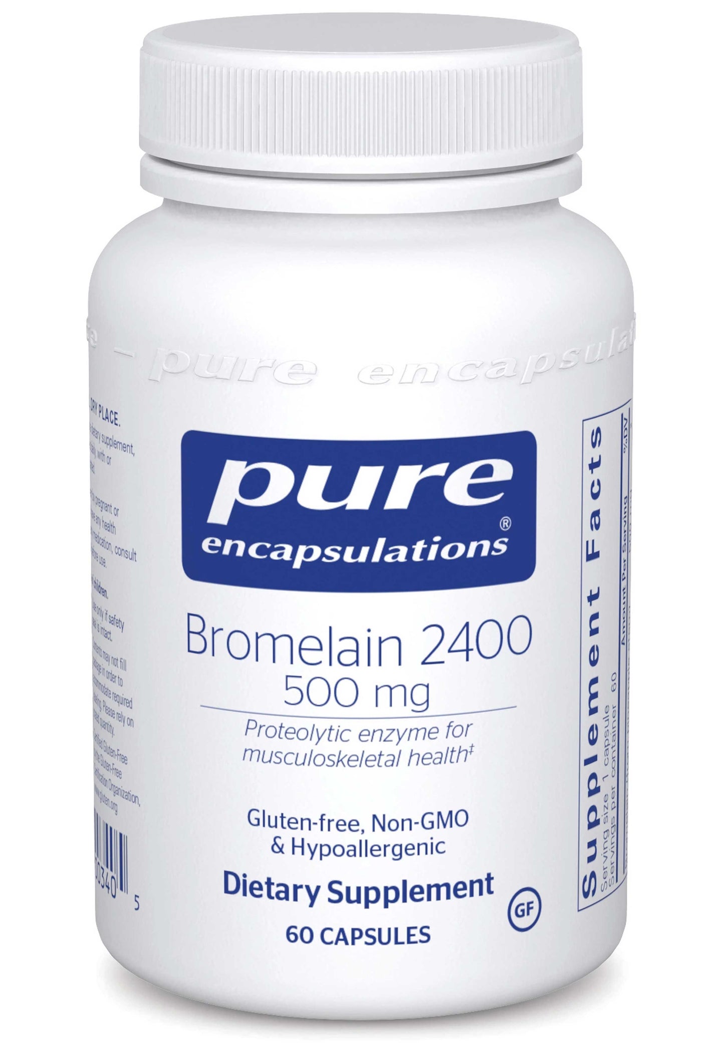 Pure Encapsulations Bromelain 2400 500mg