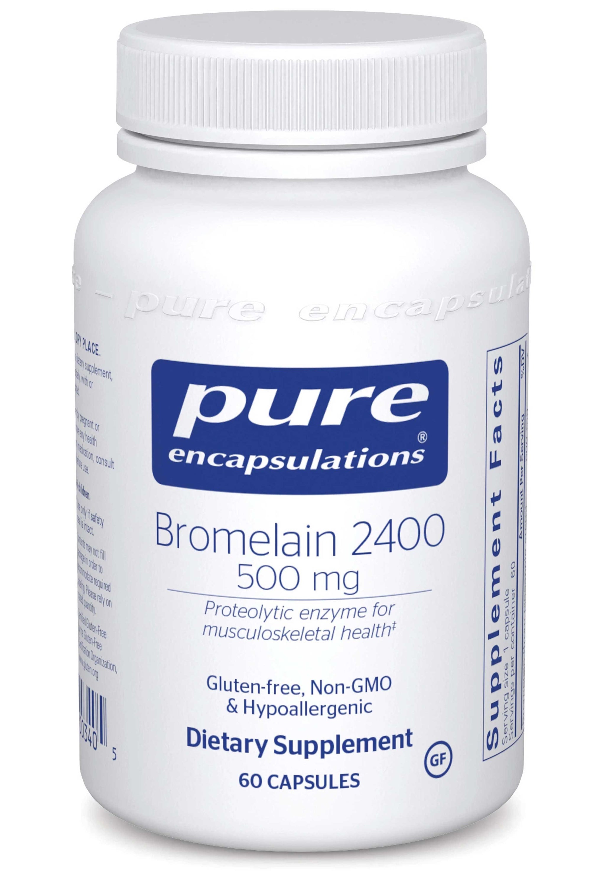 Pure Encapsulations Bromelain 2400 500mg