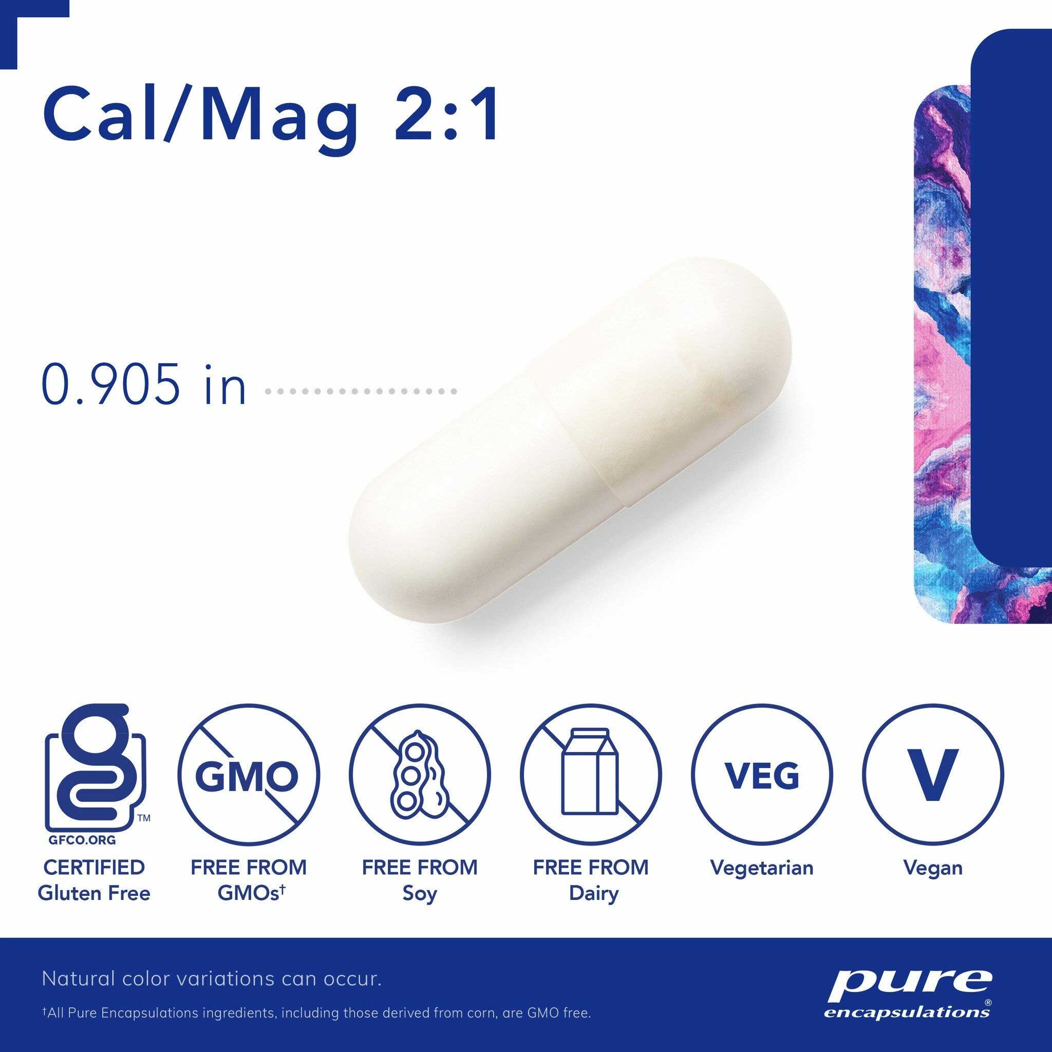 Pure Encapsulations Cal/Mag 2:1 (malate)