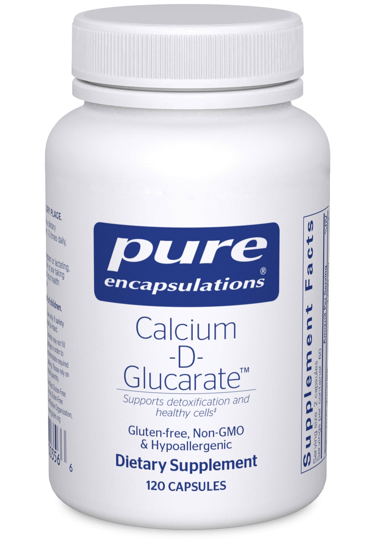 Pure Encapsulations Calcium-D-Glucarate