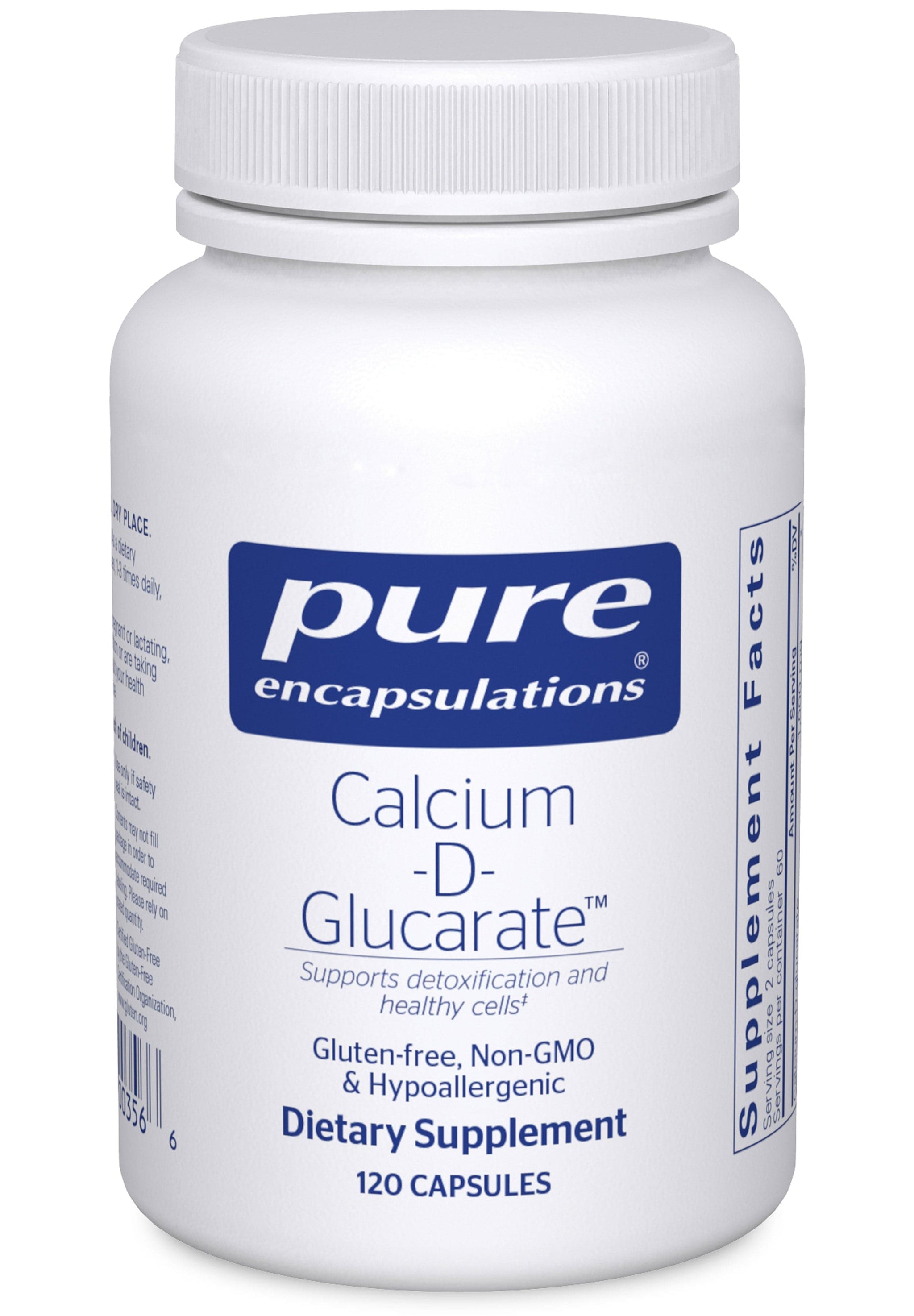 Pure Encapsulations Calcium-D-Glucarate
