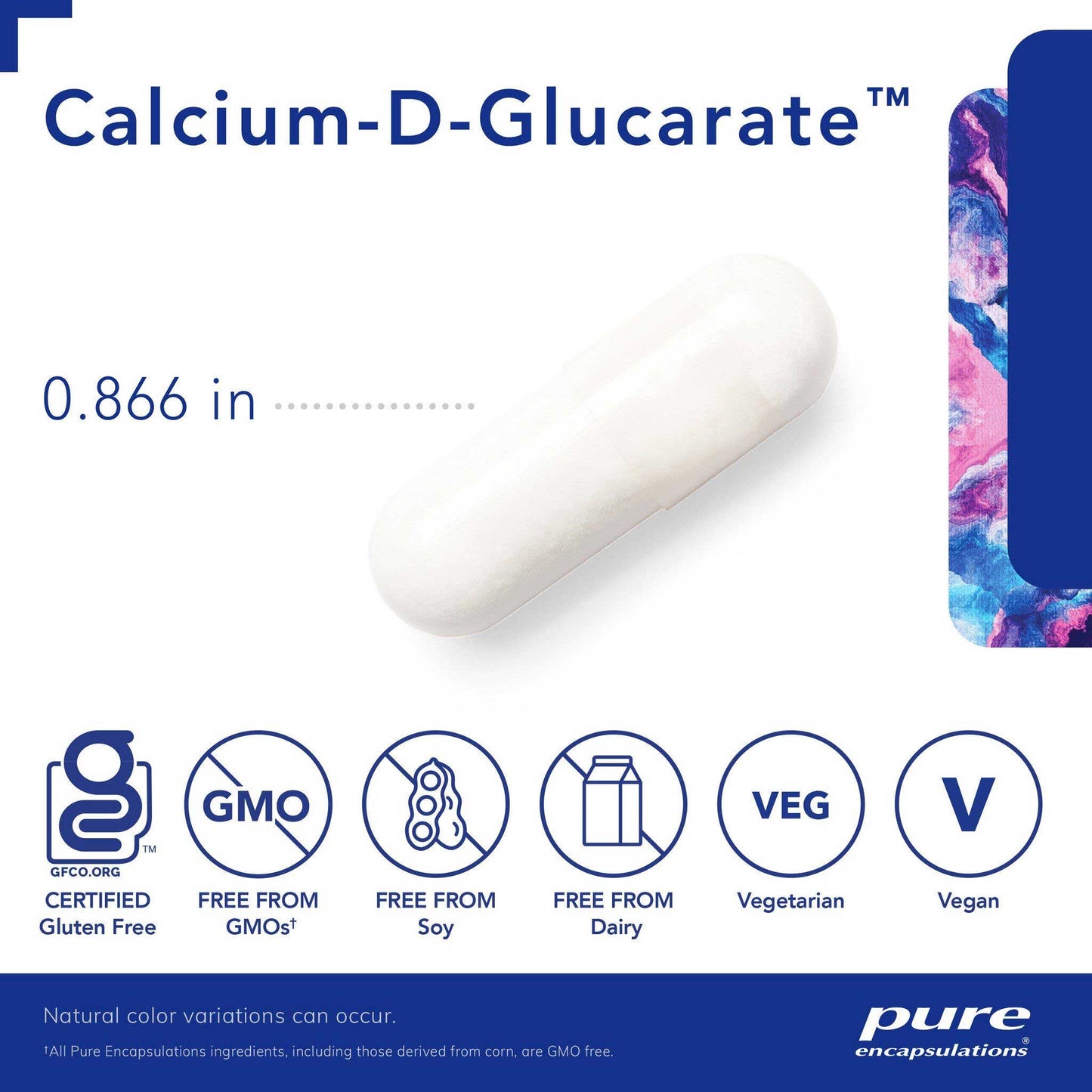 Pure Encapsulations Calcium-D-Glucarate