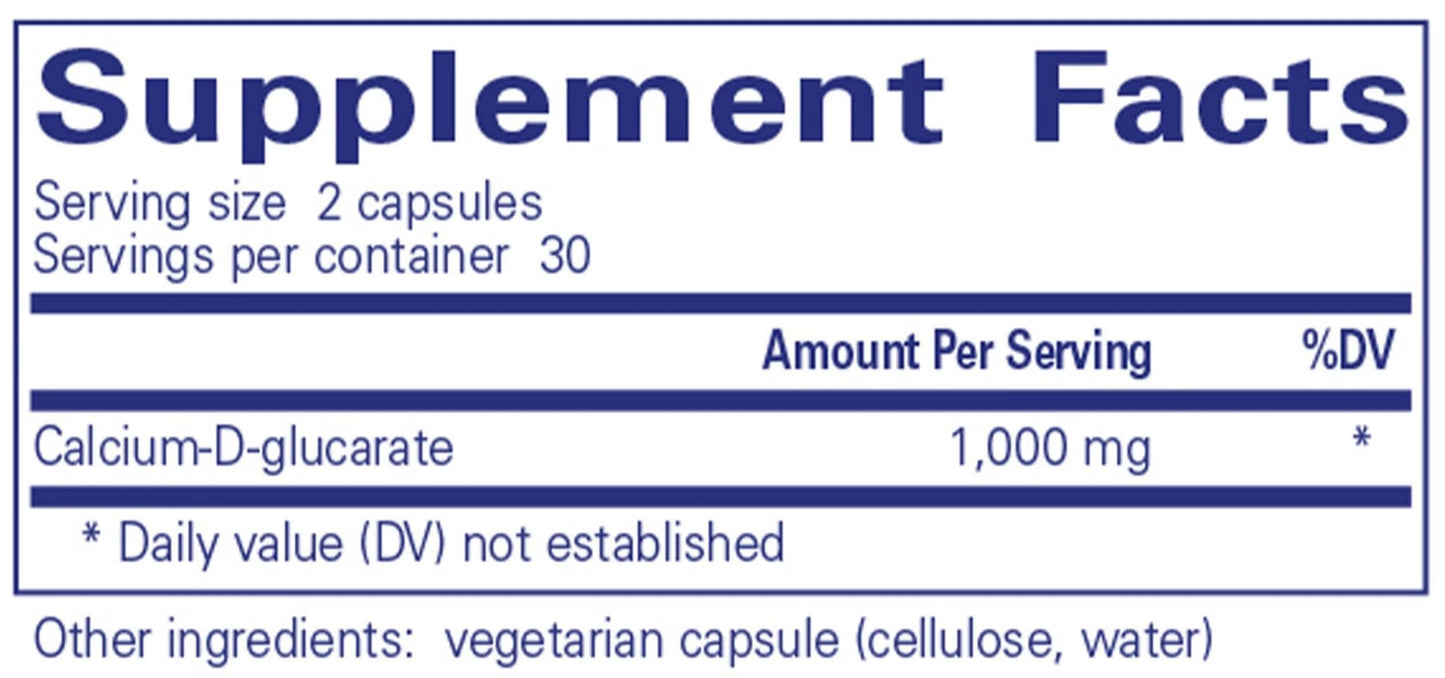 Pure Encapsulations Calcium-D-Glucarate