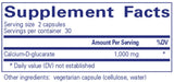 Pure Encapsulations Calcium-D-Glucarate