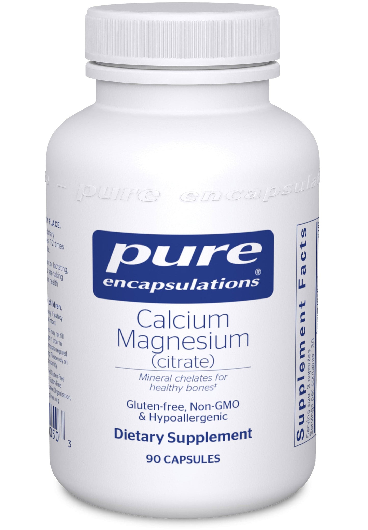 Pure Encapsulations Calcium Magnesium (Citrate)