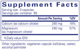 Pure Encapsulations Calcium Magnesium (Citrate)