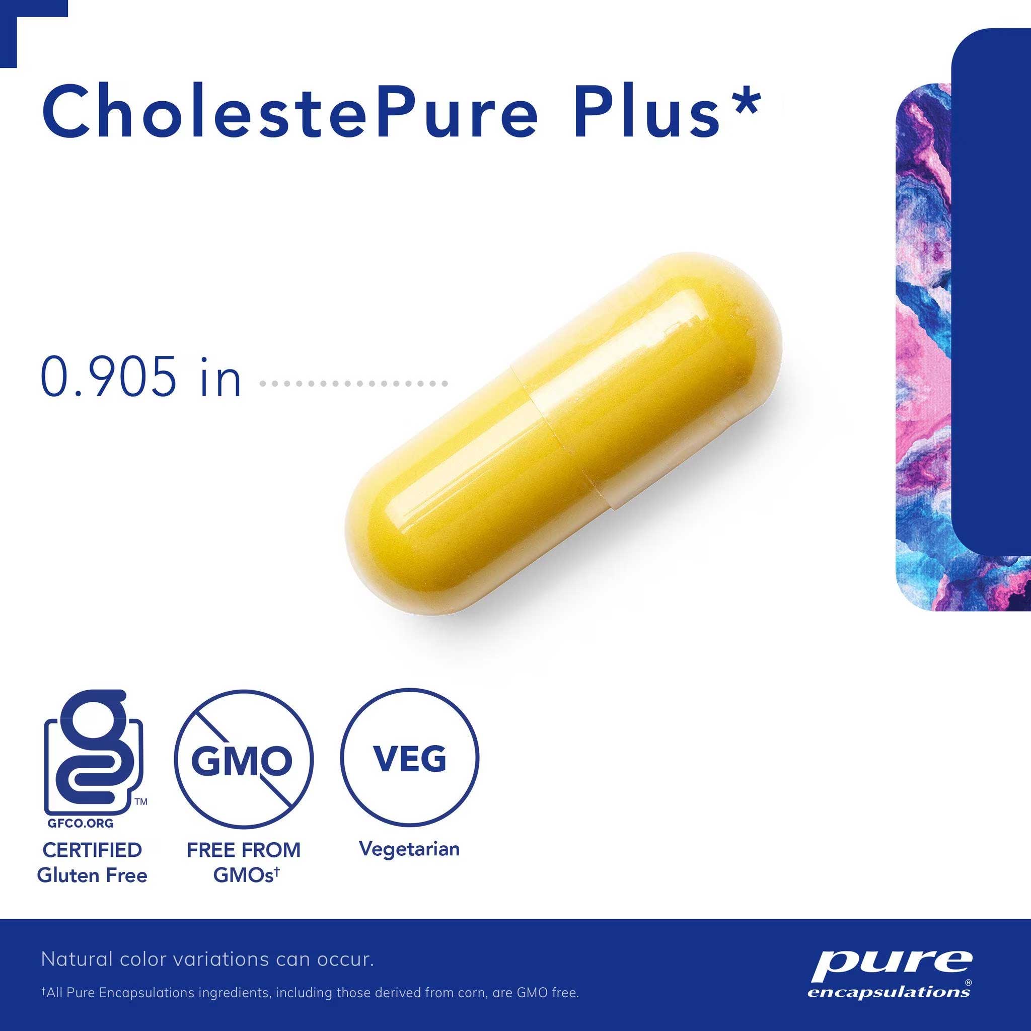 Pure Encapsulations CholestePure Plus