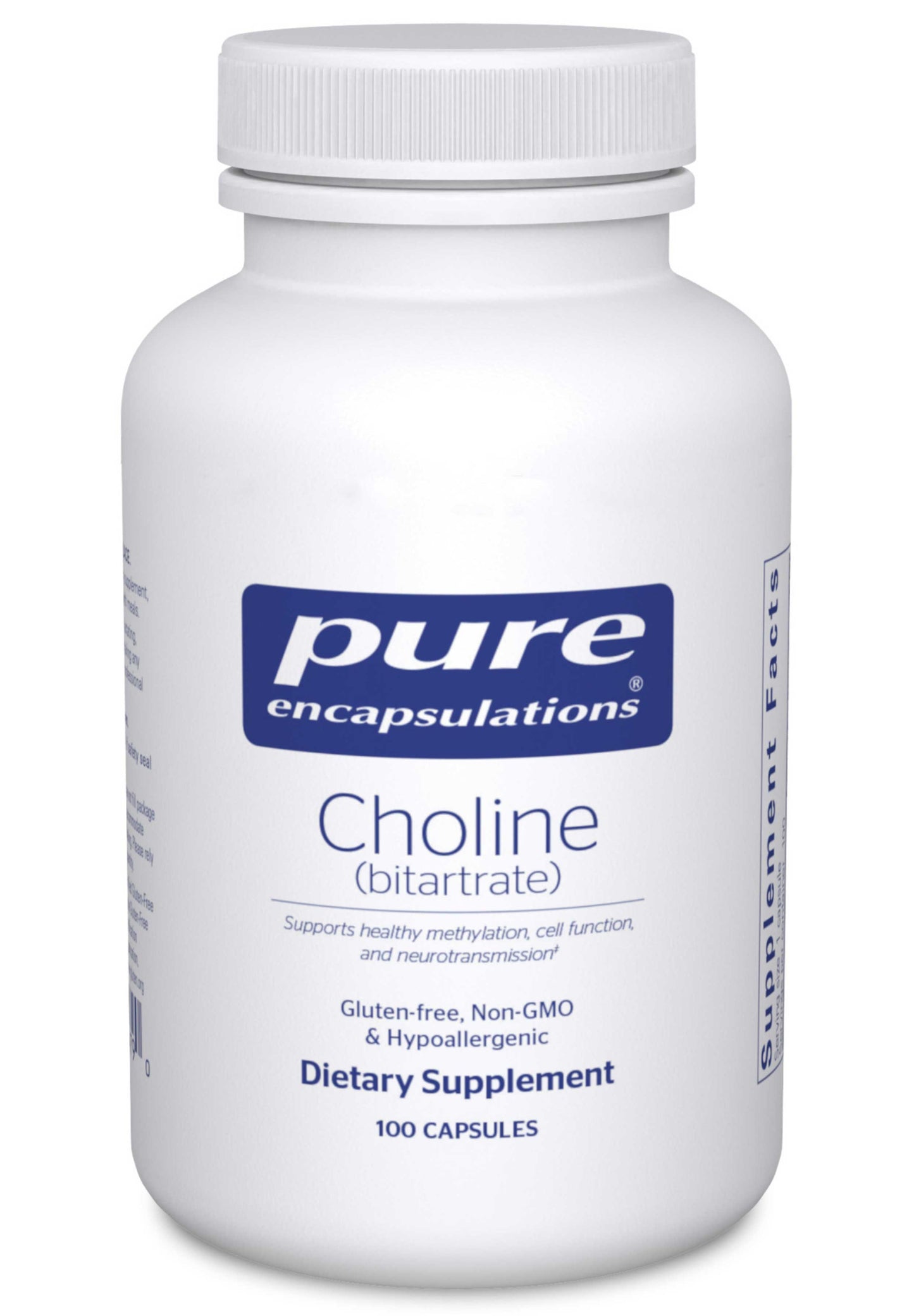 Pure Encapsulations Choline (bitartrate)