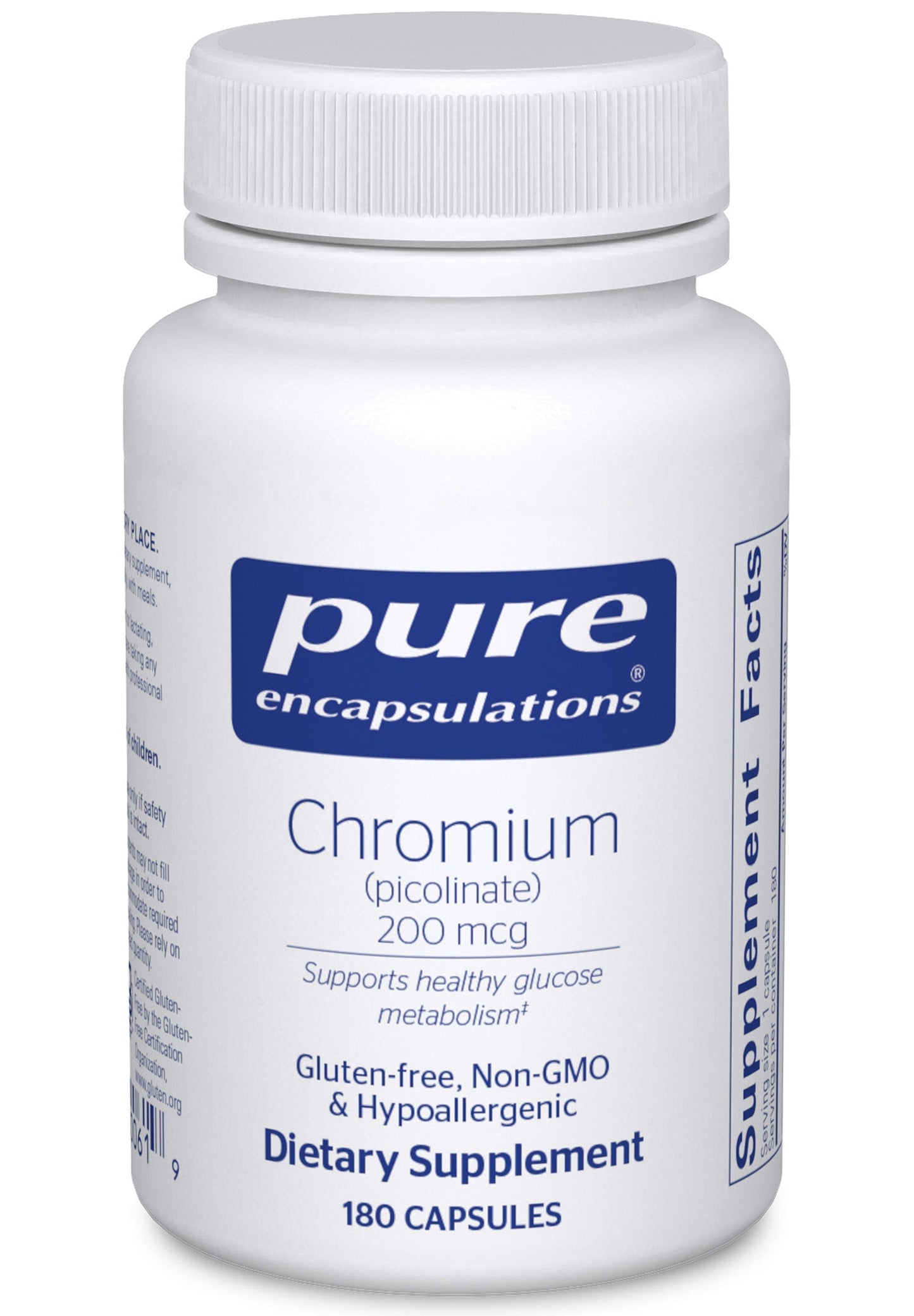 Pure Encapsulations Chromium (picolinate) 200mcg