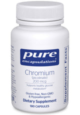 Pure Encapsulations Chromium (picolinate) 200mcg