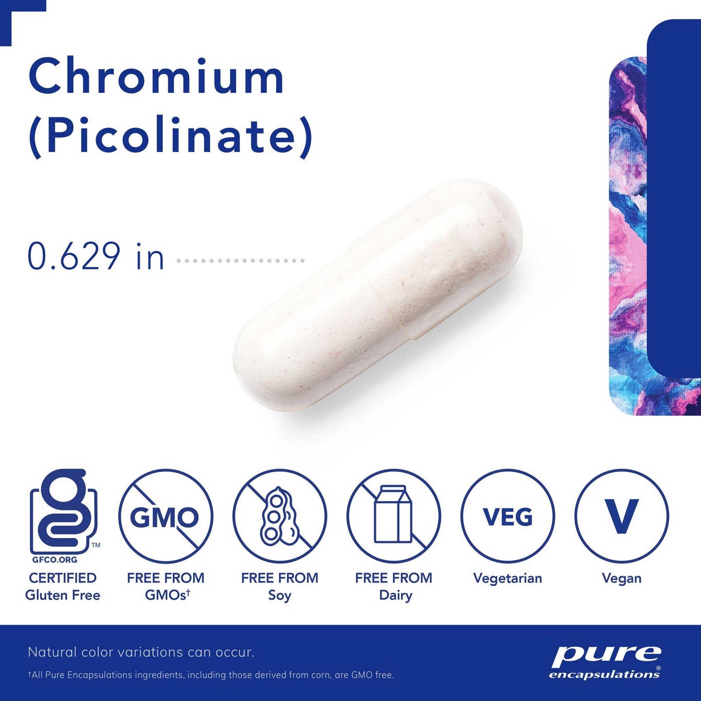 Pure Encapsulations Chromium (picolinate) 200mcg