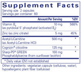 Pure Encapsulations CogniPhos
