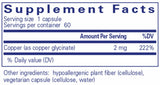 Pure Encapsulations Copper (glycinate)