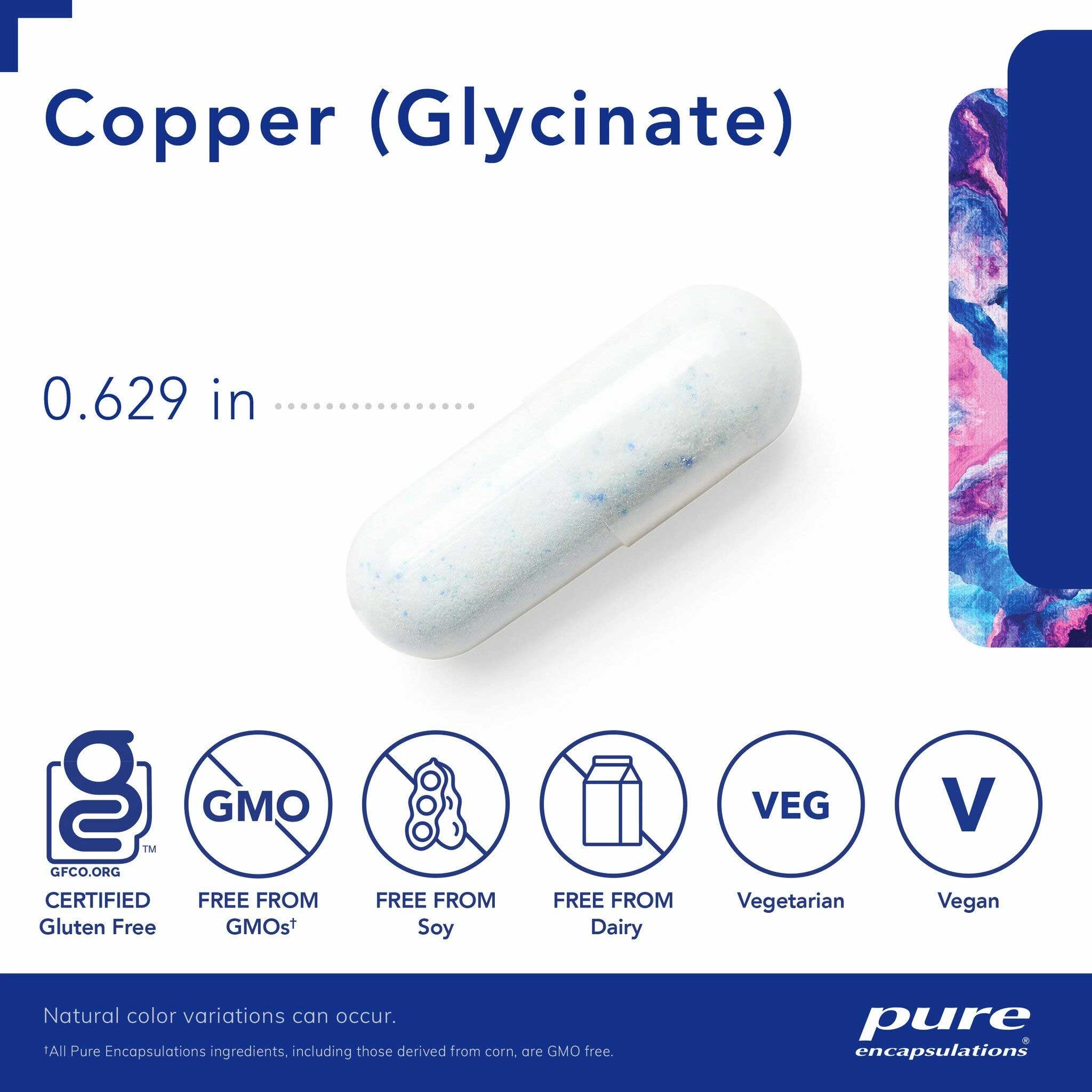 Pure Encapsulations Copper (glycinate)