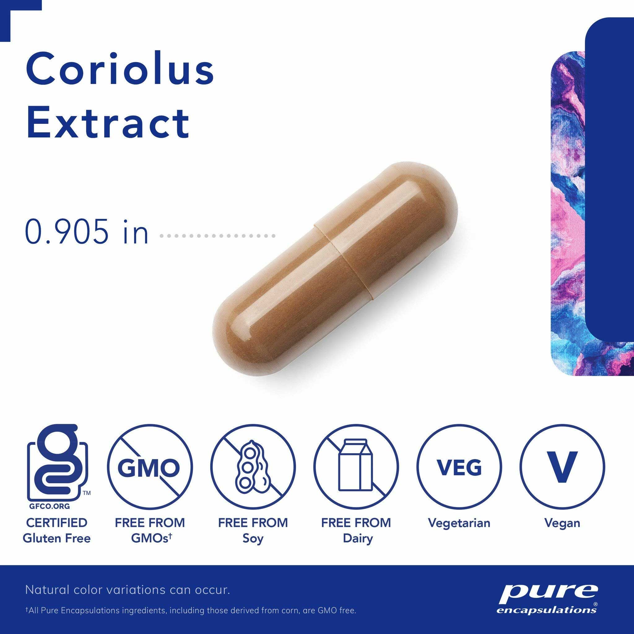 Pure Encapsulations Coriolus Extract
