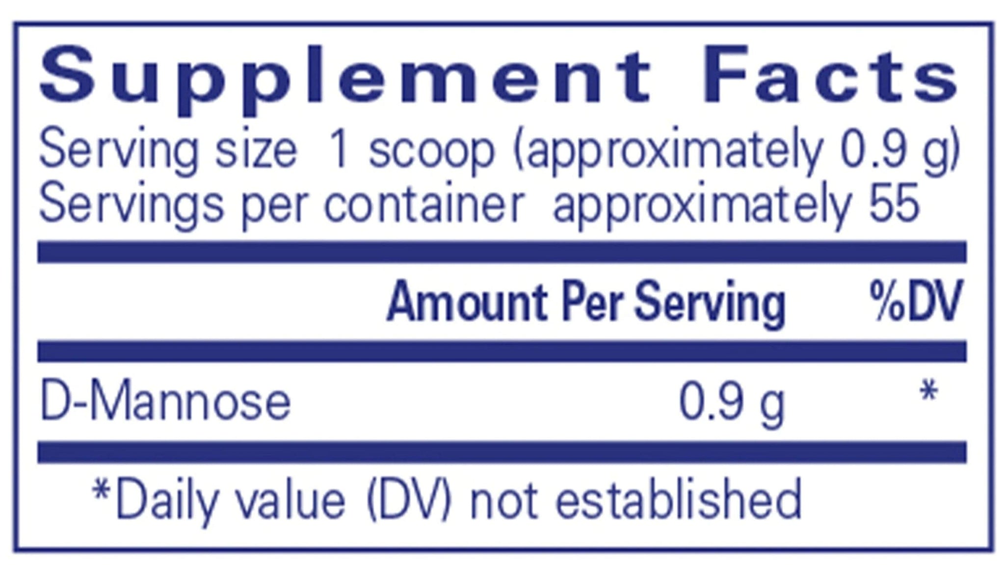 Pure Encapsulations D-Mannose