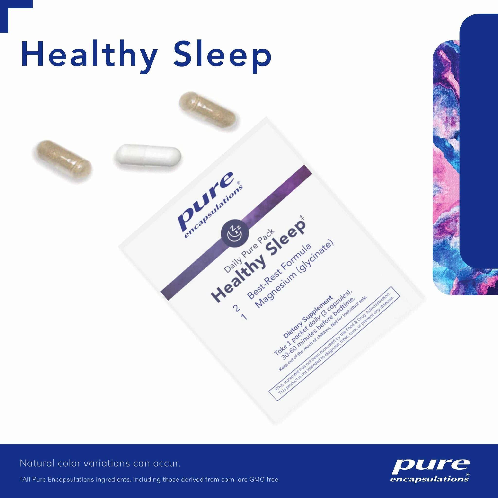 Pure Encapsulations Daily Pure Pack - Healthy Sleep
