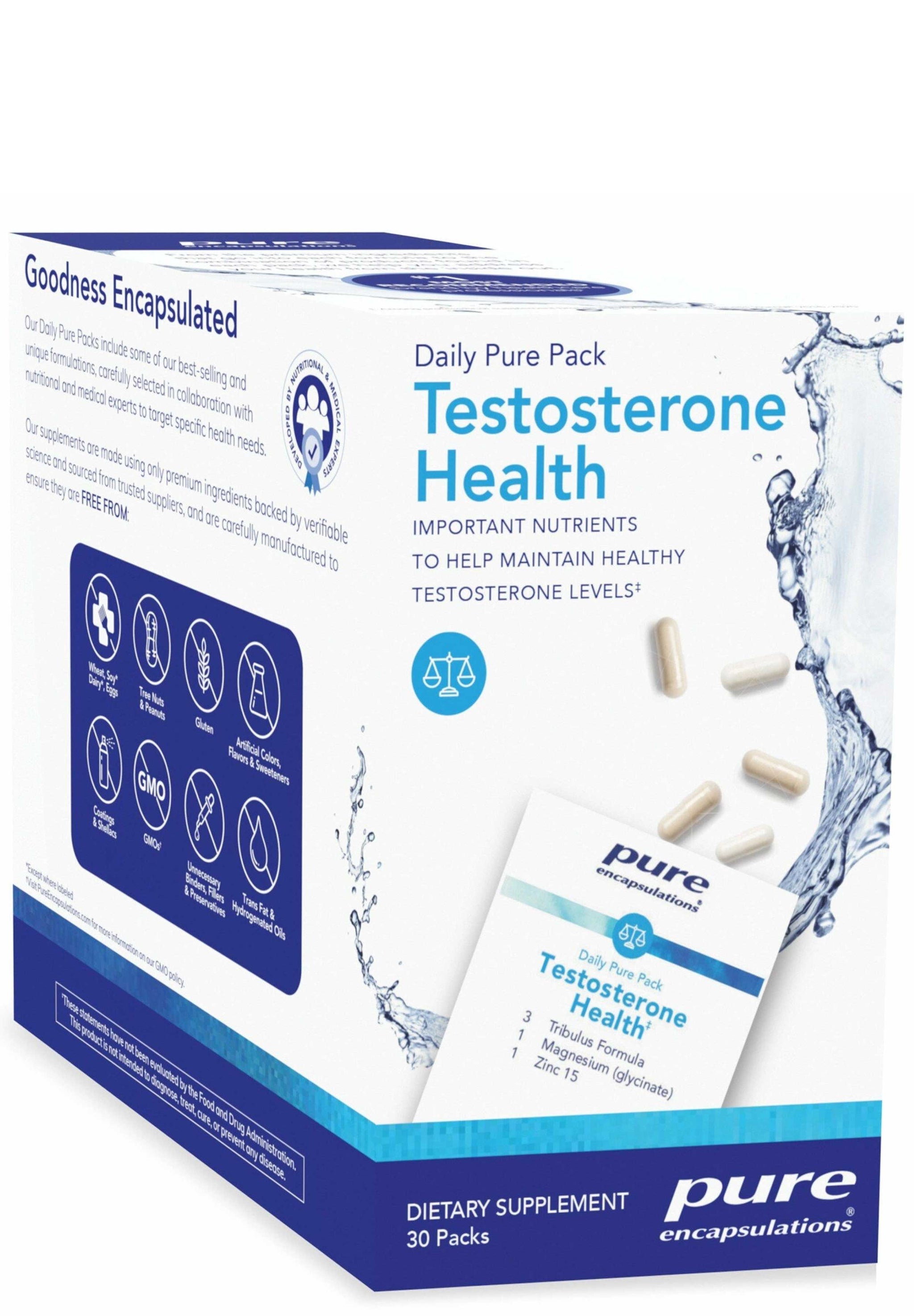 Pure Encapsulations Daily Pure Pack - Testosterone Health