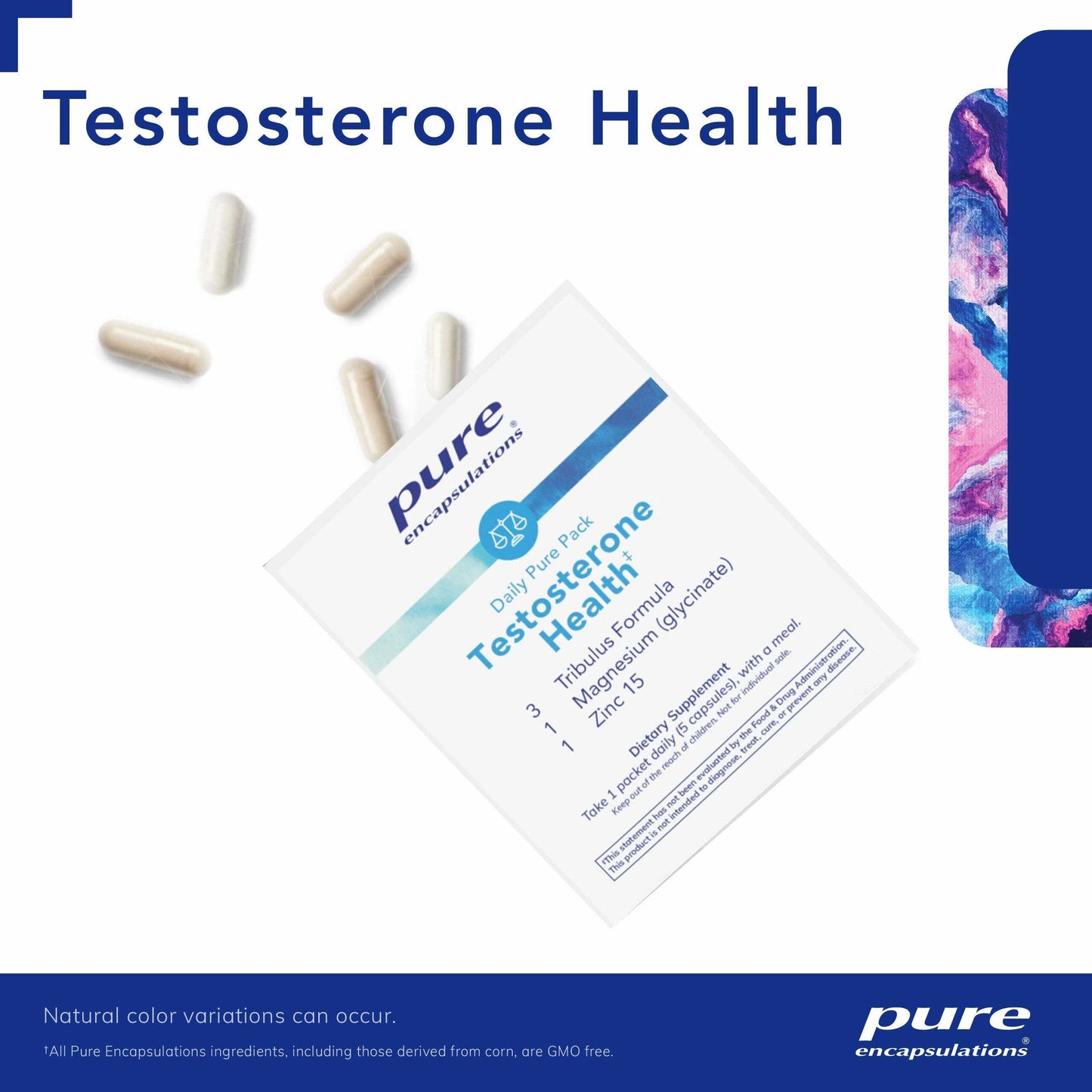 Pure Encapsulations Daily Pure Pack - Testosterone Health