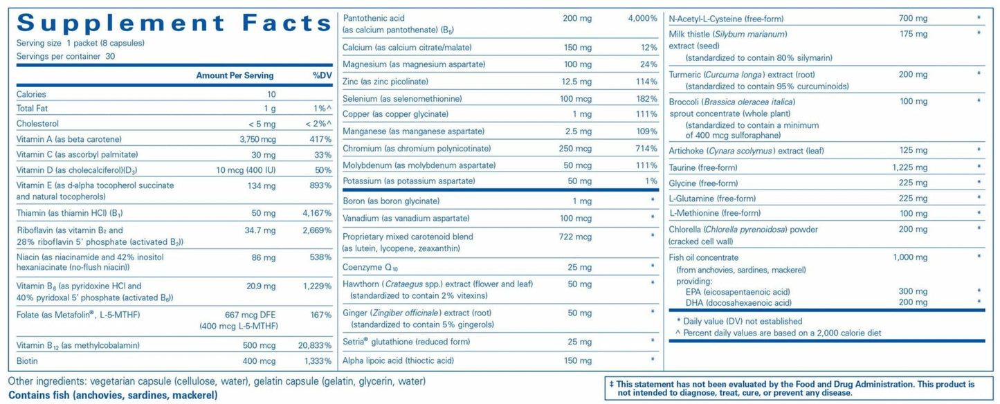 Pure Encapsulations Detox Pure Pack