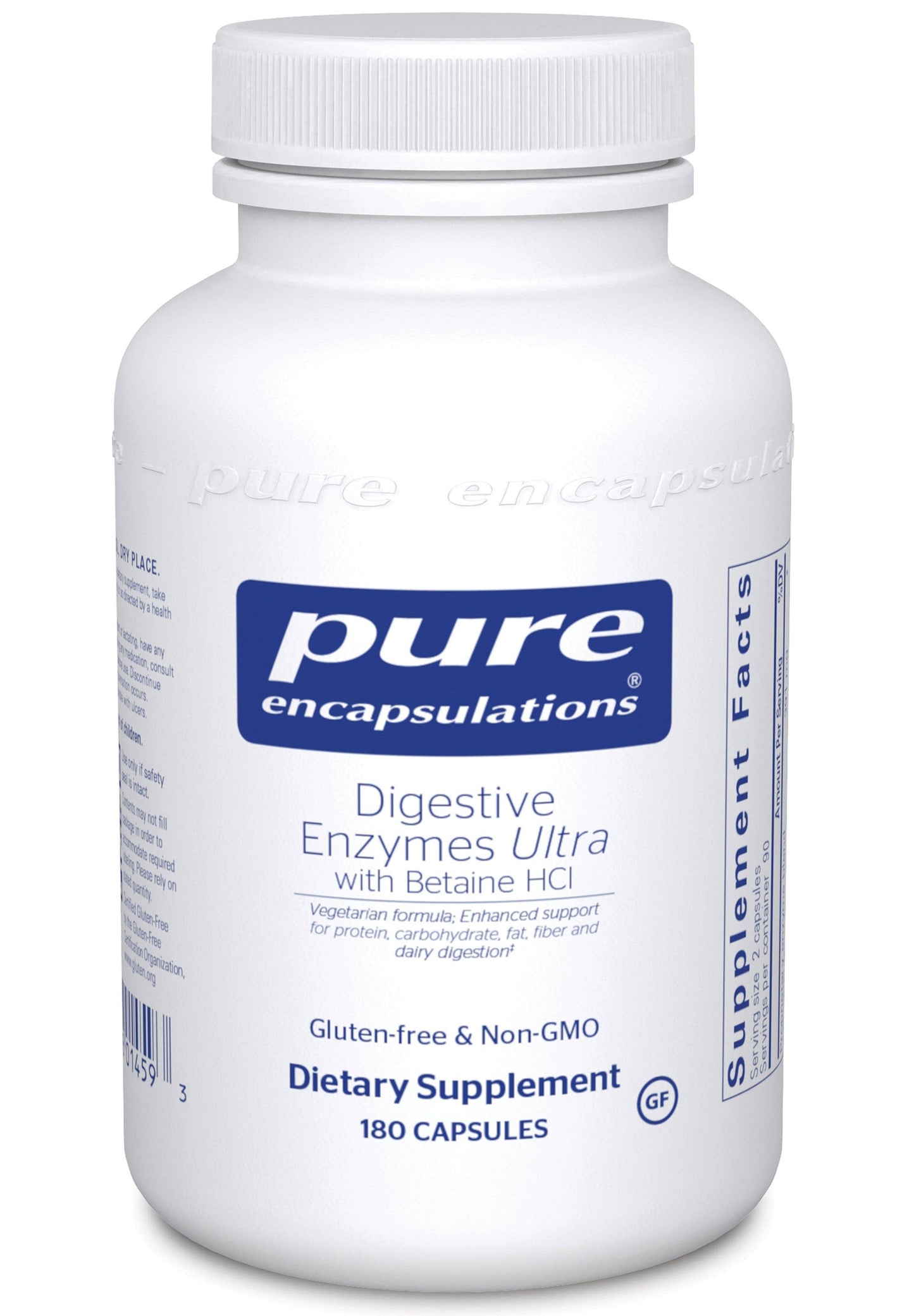 Pure Encapsulations Digestive Enzymes Ultra with Betaine HCl