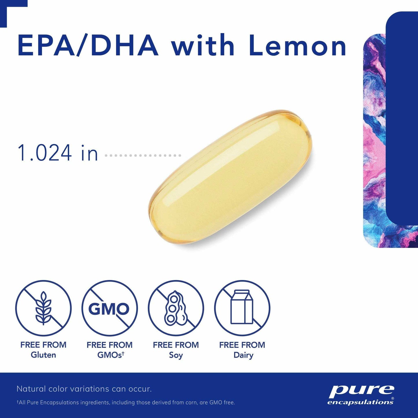 Pure Encapsulations EPA/DHA with Lemon