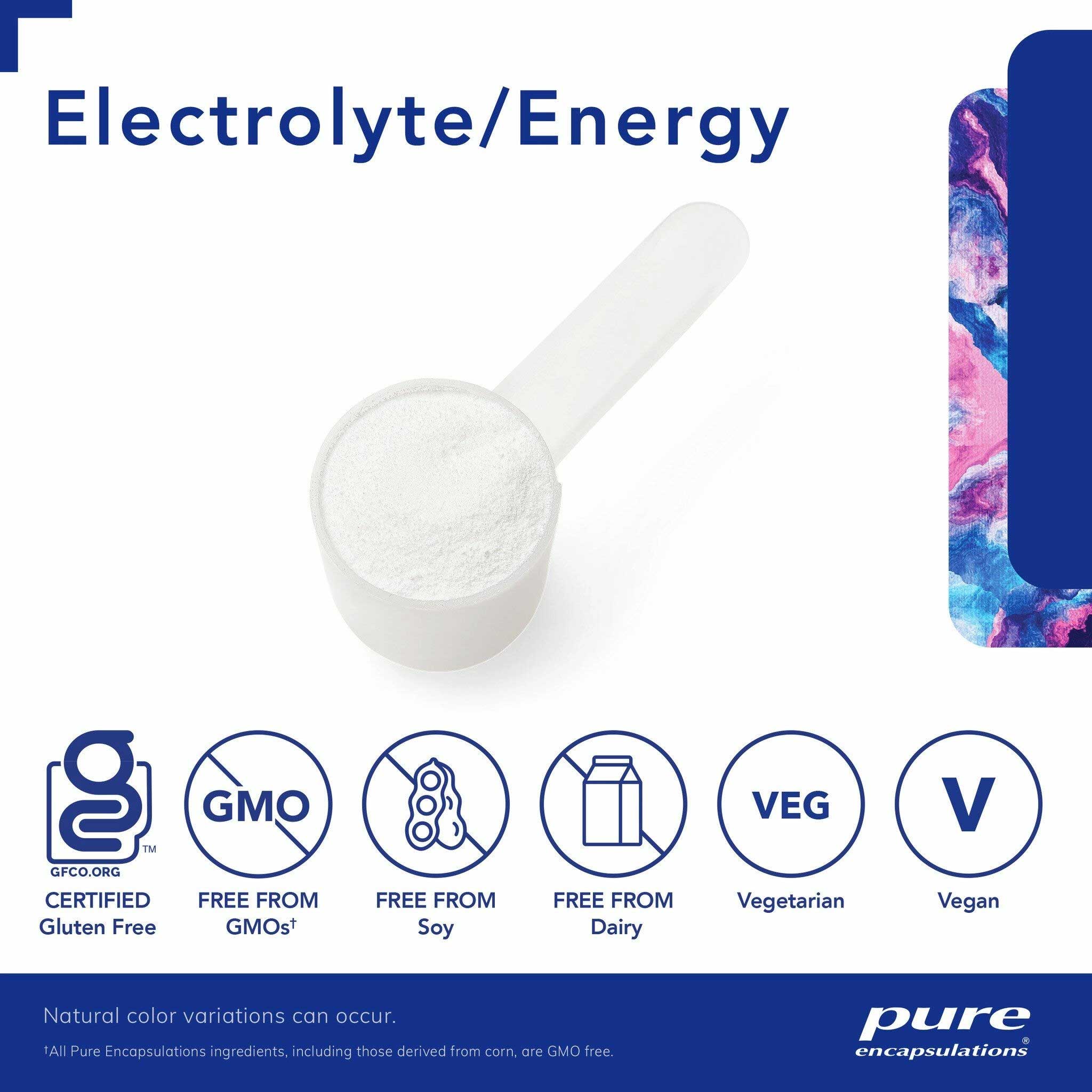 Pure Encapsulations Electrolyte/Energy Formula
