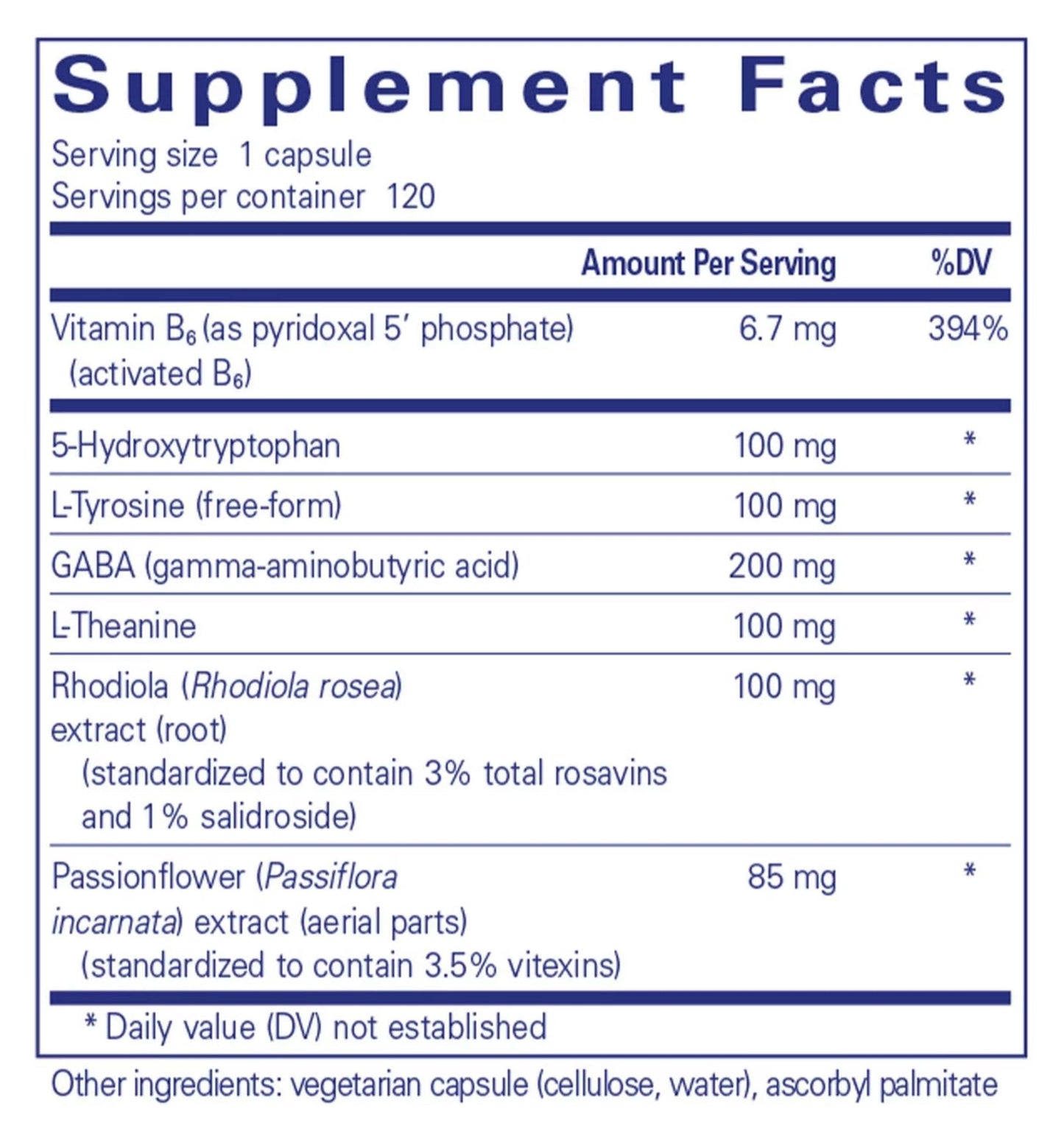 Pure Encapsulations Emotional Wellness