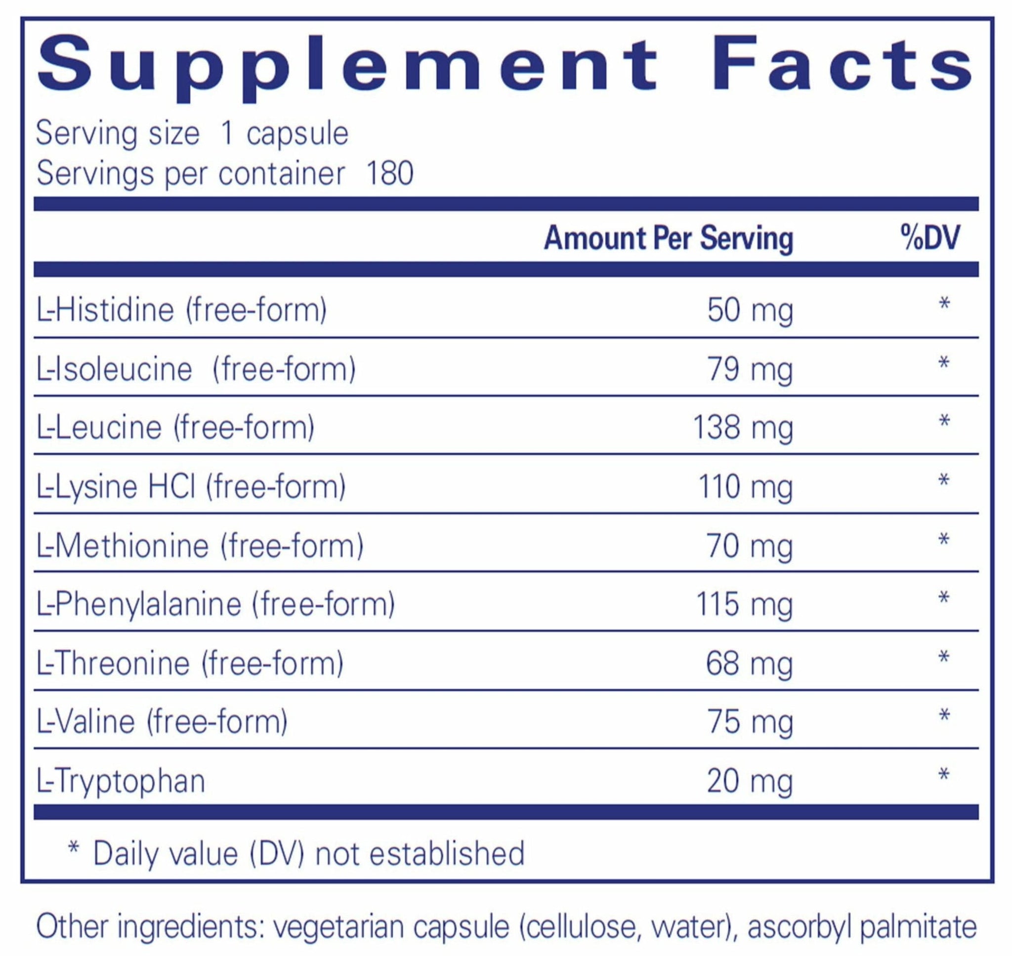Pure Encapsulations Essential Aminos