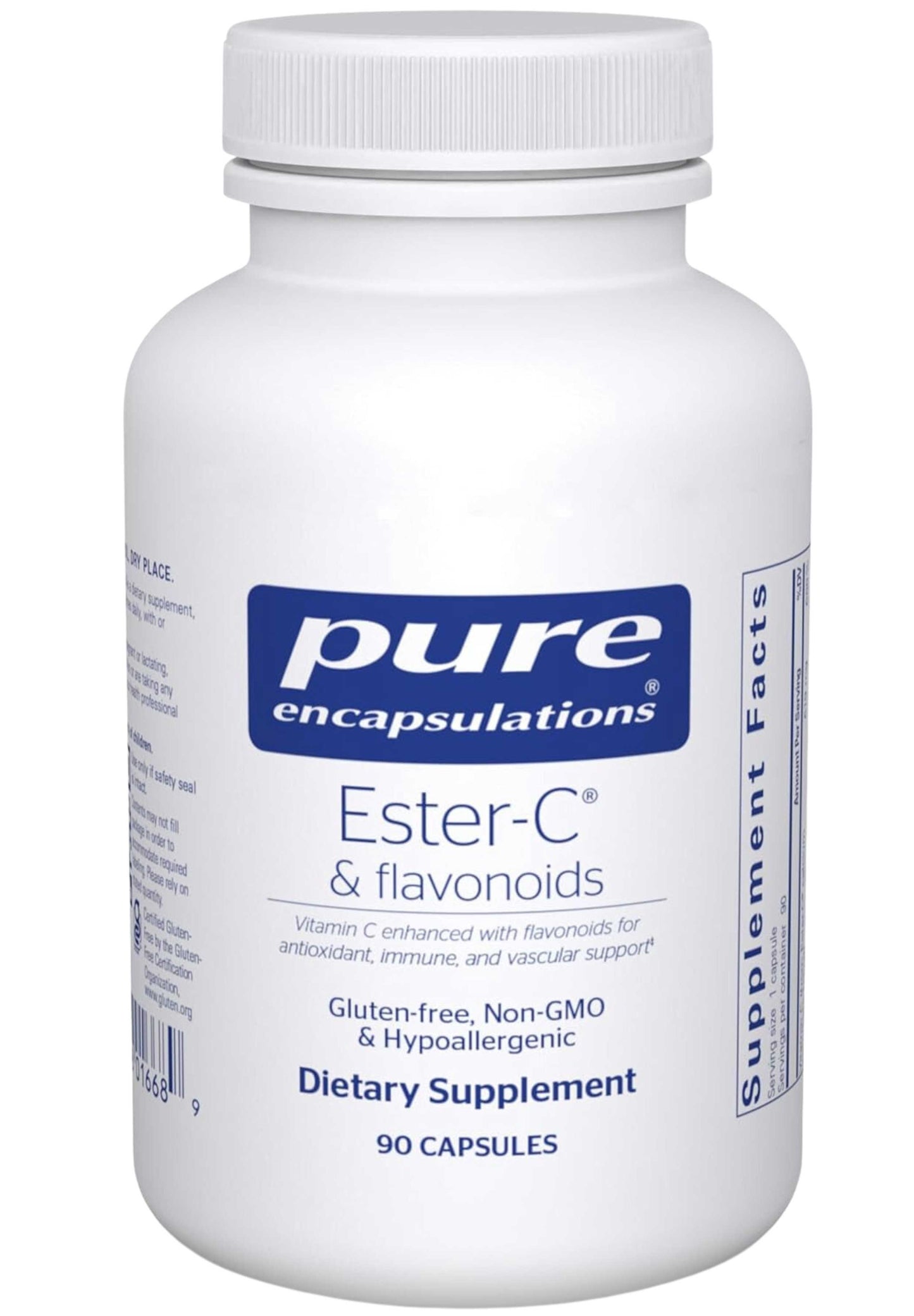 Pure Encapsulations Ester-C and Flavonoids (Formerly Essential-C and Flavonoids)