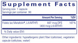 Pure Encapsulations Folate 400