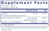 Pure Encapsulations Folate 5000 Plus