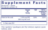 Pure Encapsulations Folic Acid
