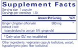 Pure Encapsulations Ginger Extract