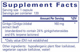 Pure Encapsulations Ginkgo 50 160mg