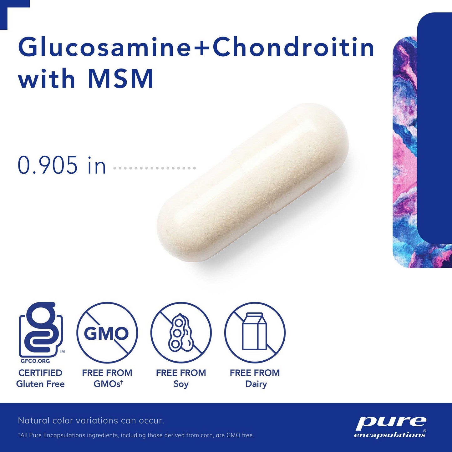 Pure Encapsulations Glucosamine+ Chondroitin with MSM