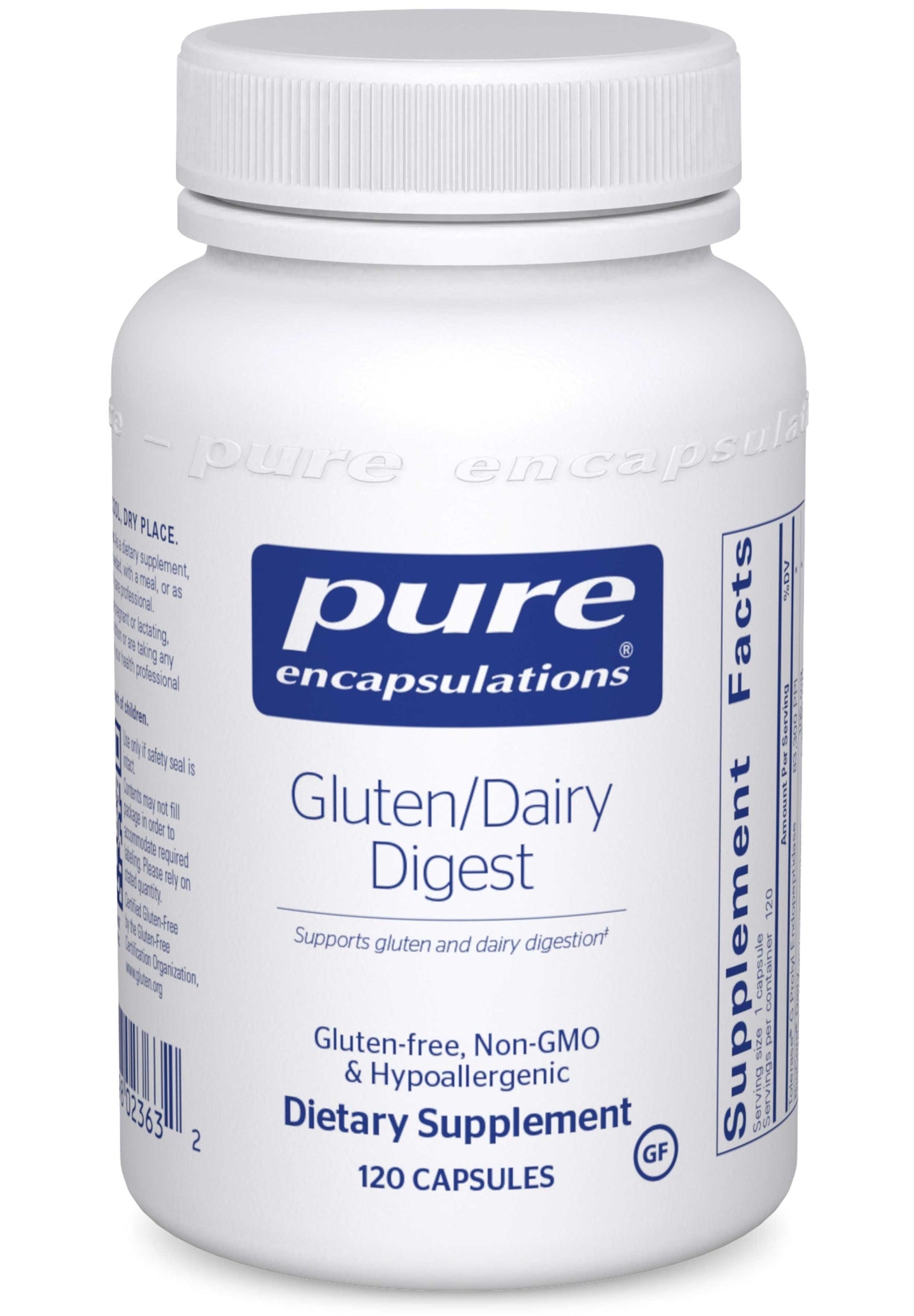 Pure Encapsulations Gluten/Dairy Digest