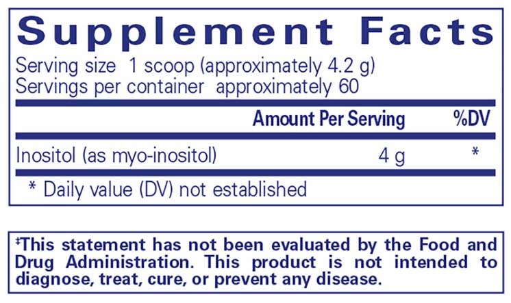 Pure Encapsulations Inositol (Powder)