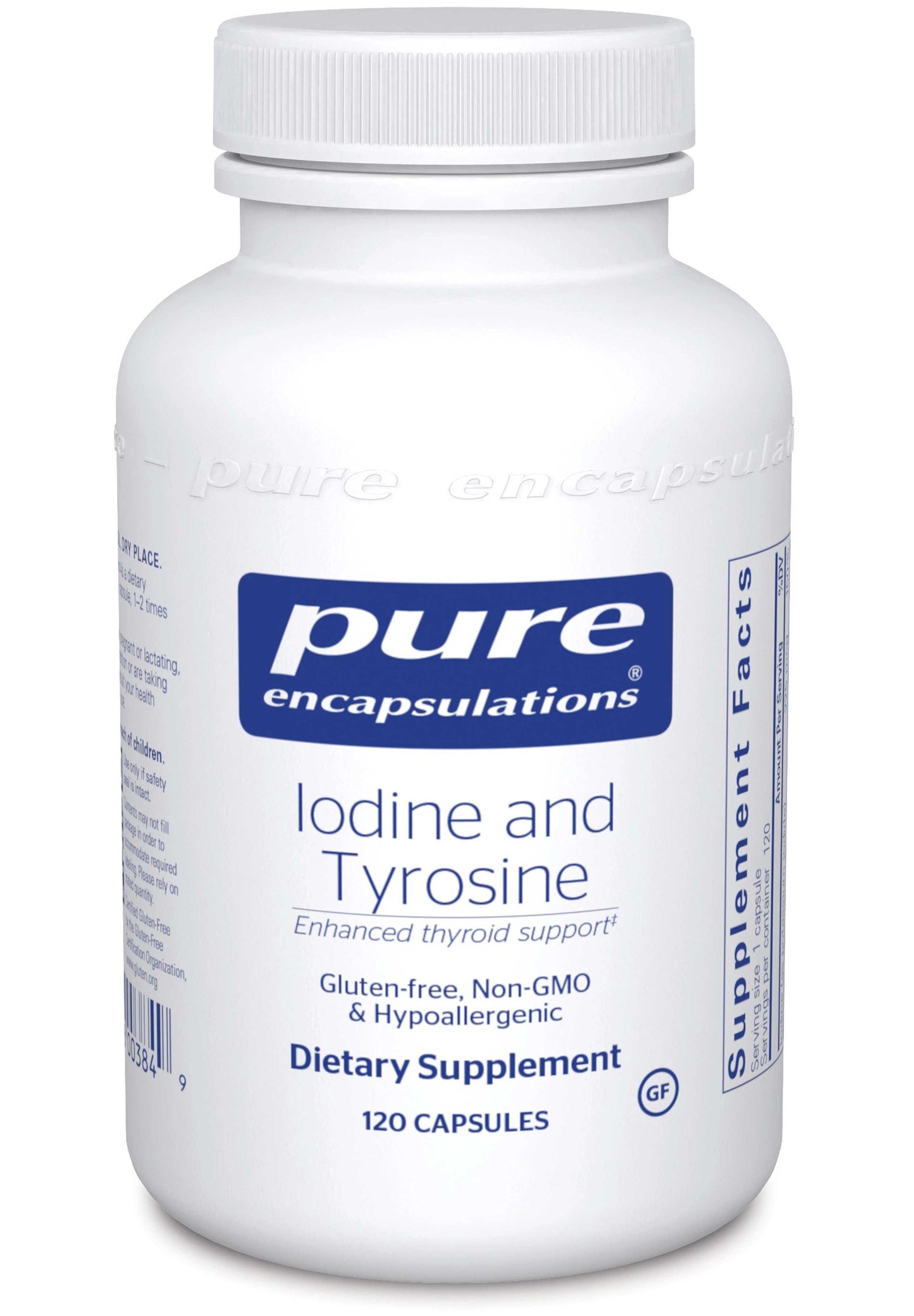 Pure Encapsulations Iodine and Tyrosine