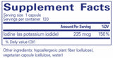 Pure Encapsulations Iodine (potassium iodide)