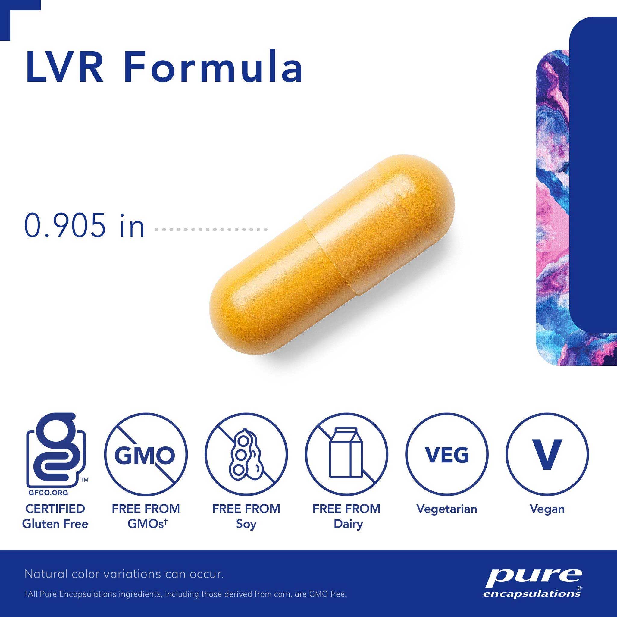 Pure Encapsulations LVR Formula