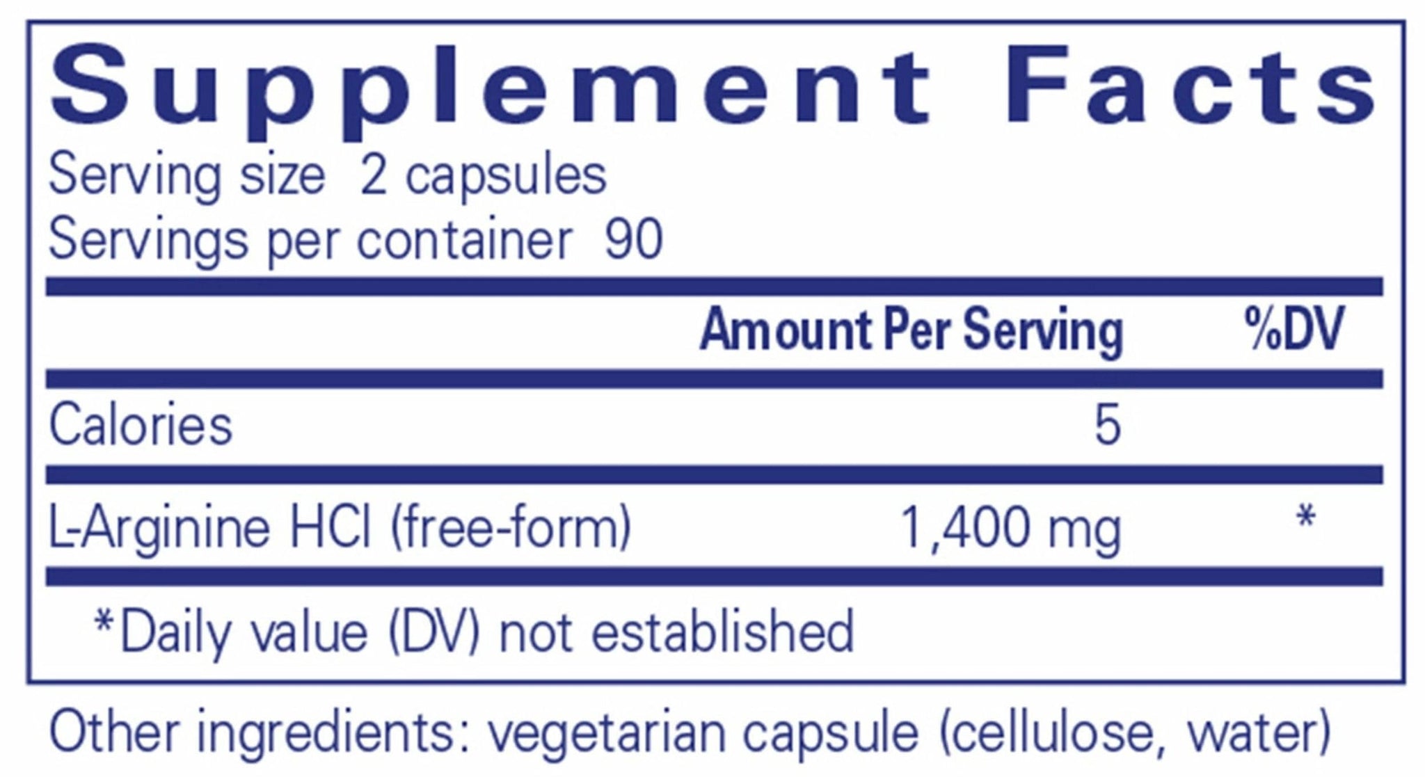 Pure Encapsulations L-Arginine