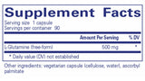 Pure Encapsulations L-Glutamine 500 mg