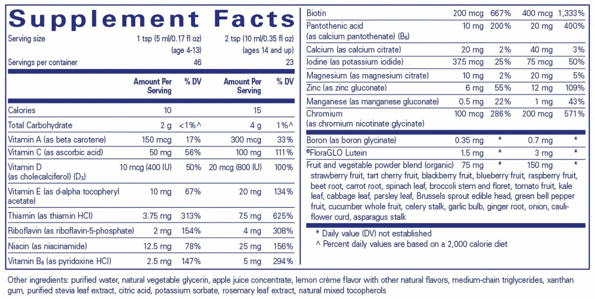 Pure Encapsulations LiquiNutrients