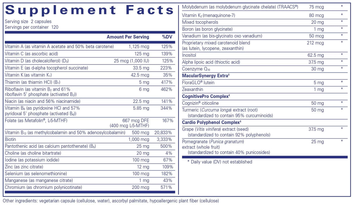 Pure Encapsulations Longevity Nutrients